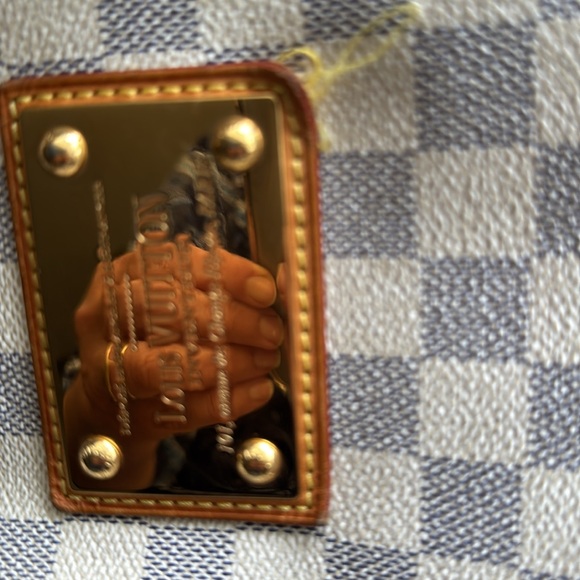 LV gallira PM Damier Azur bag - Picture 14 of 17